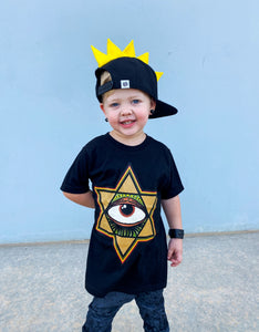 The Magen David Eye Toddler Short Sleeve shirt