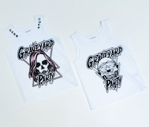 Graveyard Kids Chick White tank