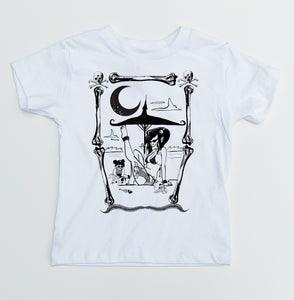 Goth Madre White tee