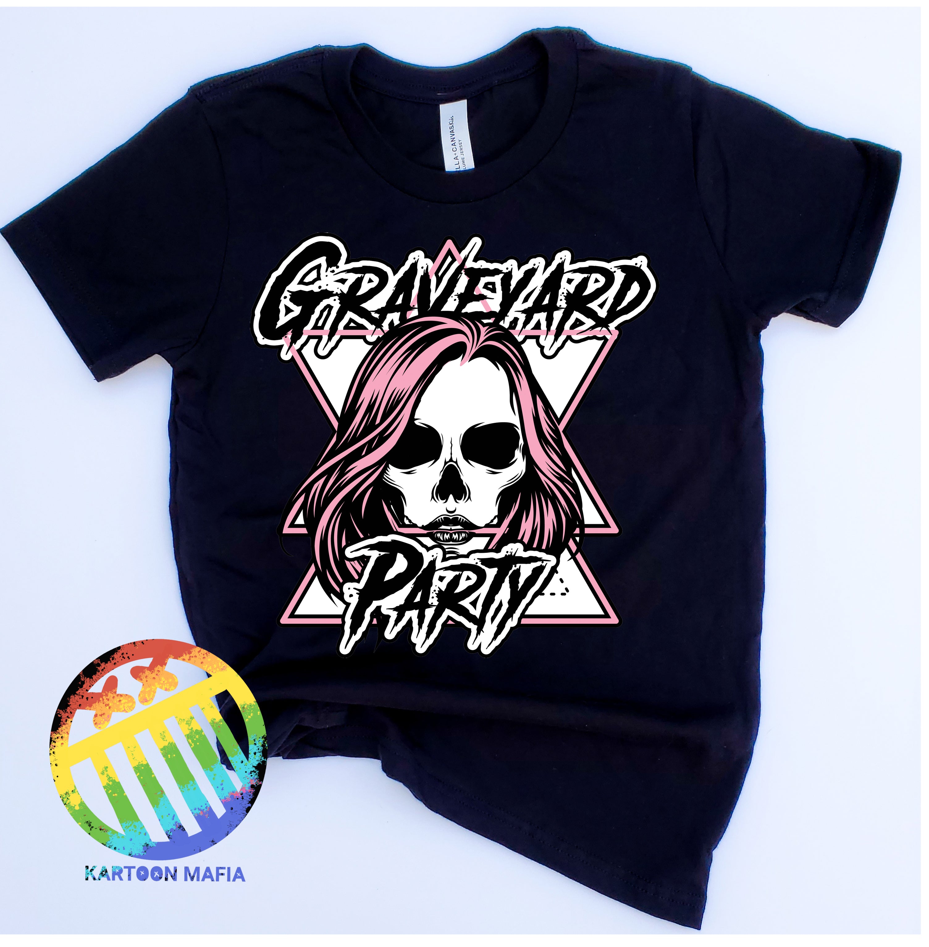 Graveyard Kids Chick Black tee