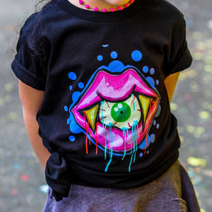 Vamp eye pop art  Unisex T-Shirt adult & toddler