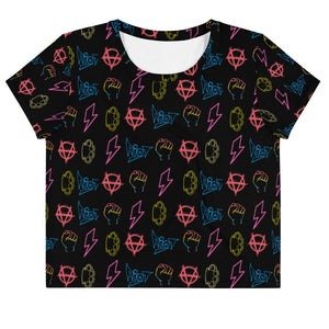 Riot Kidz All-Over Print Crop Top Adults